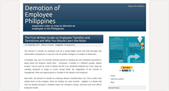 Desktop Screenshot of demotionphilippines.com